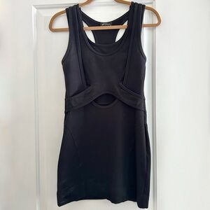 Torn by Ronny Kobo Black Fitted Cutout Mini Dress